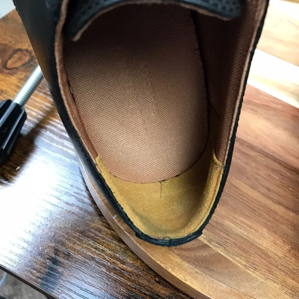 Cole Haan‎ Great Jones Plain Toe Oxford Mens 10M Black Leather Dress Shoes